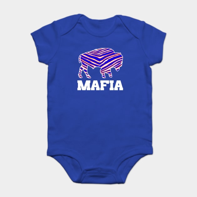 Bills Mafia Zebra Buffalo Bills Baby Bodysuit TeePublic